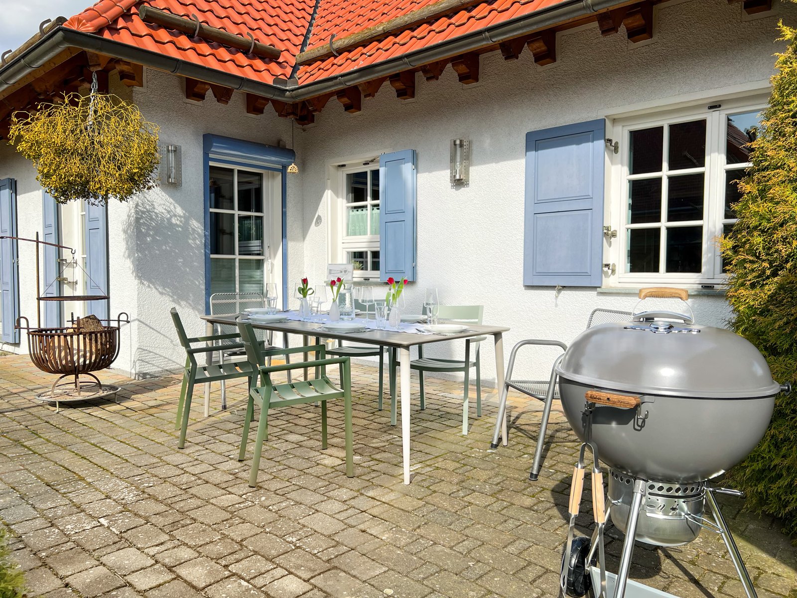 Terrasse mit Grill
